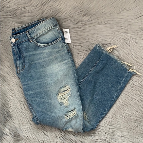 refuge Denim - Charlotte Russe/Refuge Distressed Jeans - 12